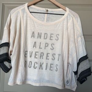 FP Movement Mountain graphic t-shirt top, Medium